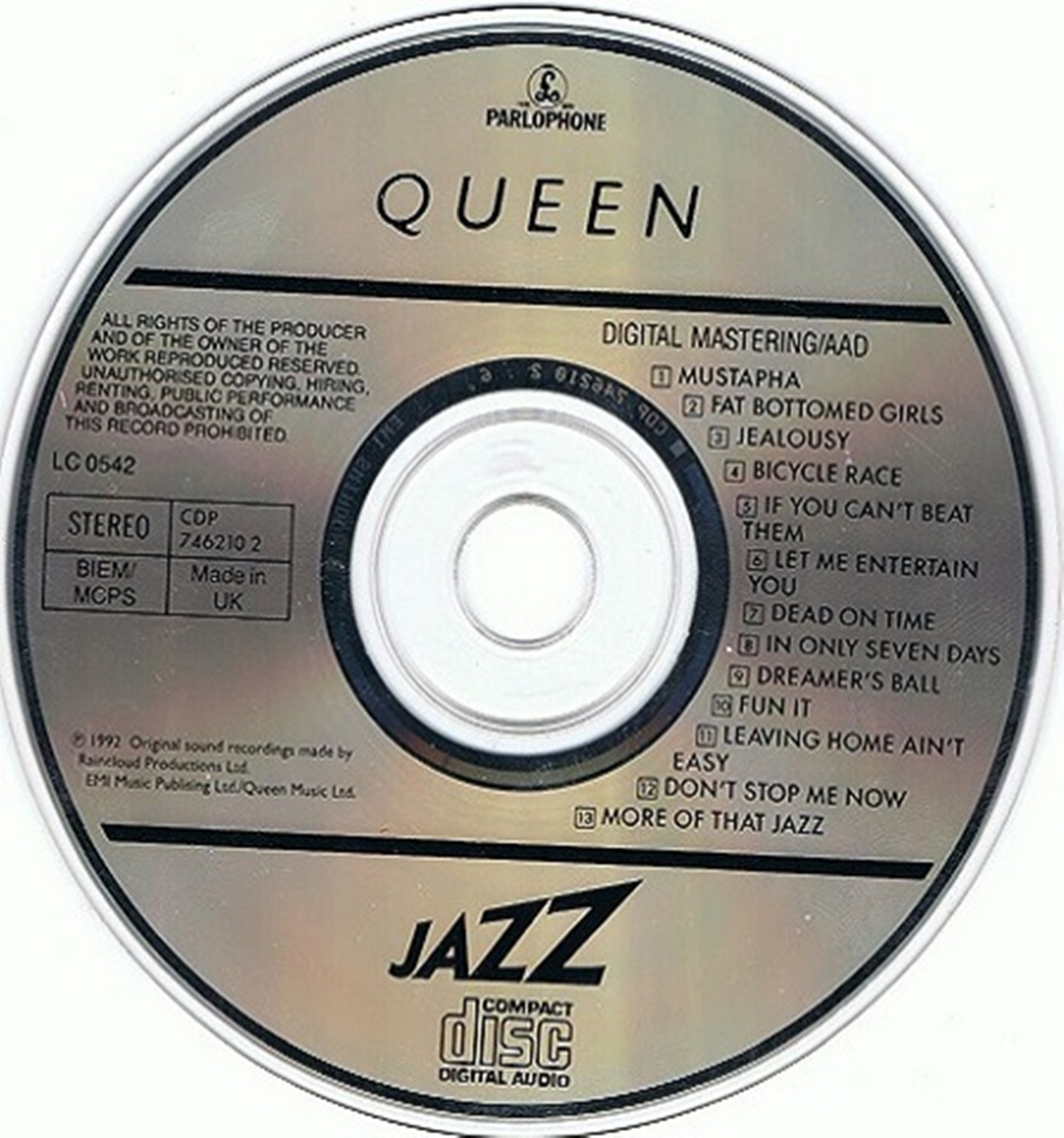 Queen  Jazz : CD